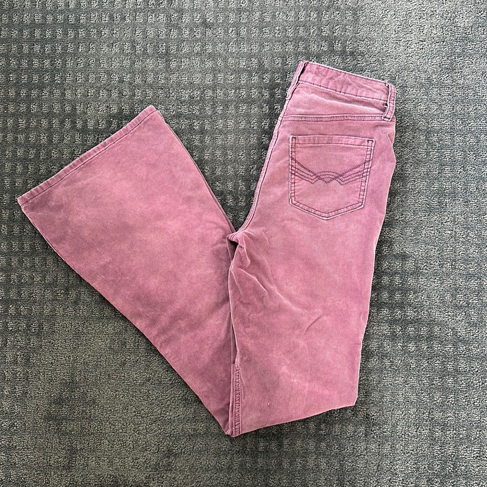 Idyllwind Women's Flared Corduroy in Dusty Mauve